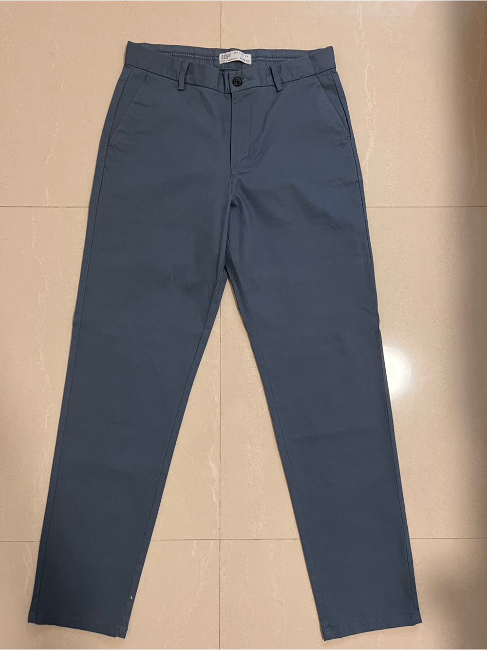 Primark Men's Navy Blue Chinos